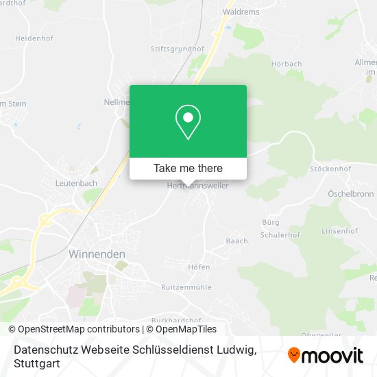 Datenschutz Webseite Schlüsseldienst Ludwig map