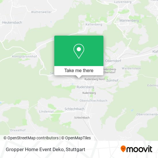 Gropper Home Event Deko map