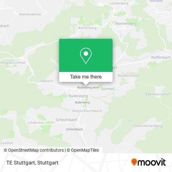 TE Stuttgart map