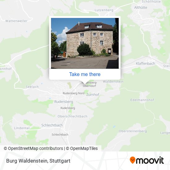 Burg Waldenstein map