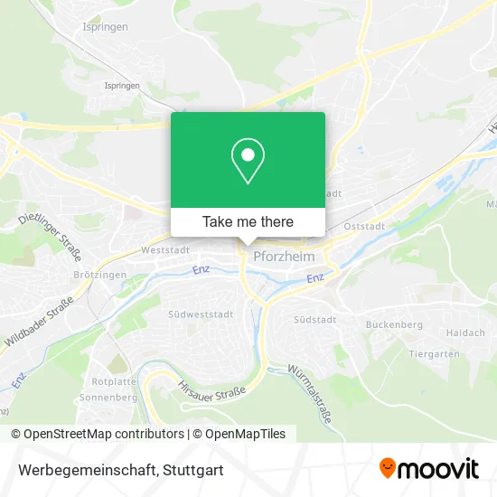 Карта Werbegemeinschaft