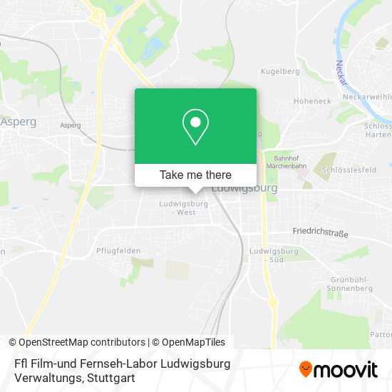 Ffl Film-und Fernseh-Labor Ludwigsburg Verwaltungs map