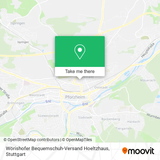 Карта Wörishofer Bequemschuh-Versand Hoeltzhaus