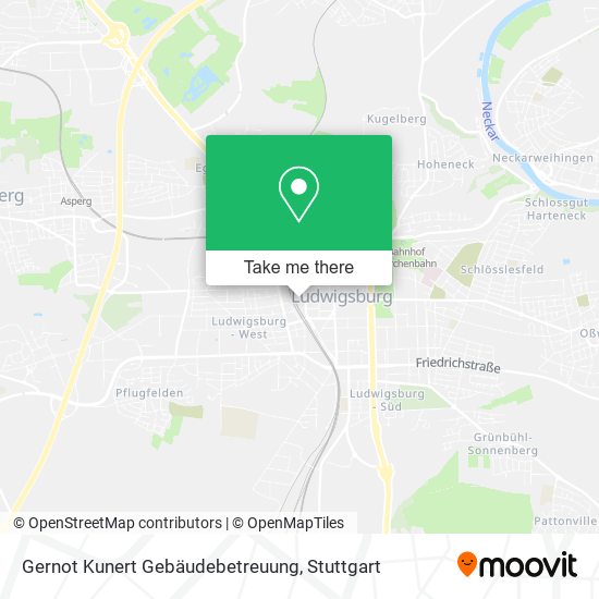Gernot Kunert Gebäudebetreuung map
