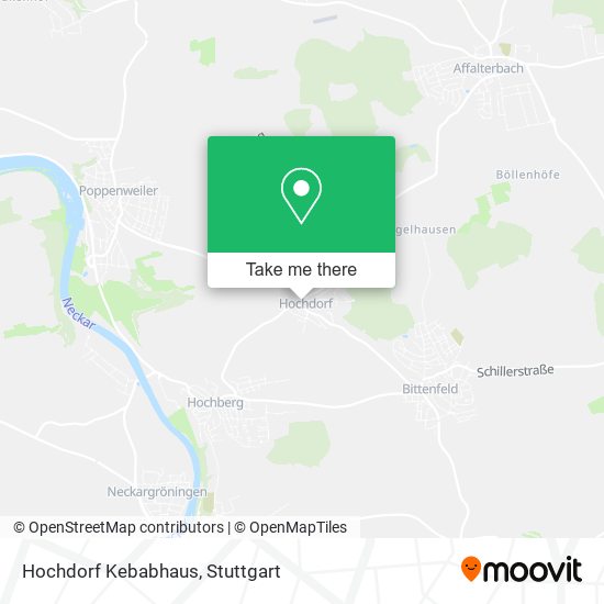 Карта Hochdorf Kebabhaus