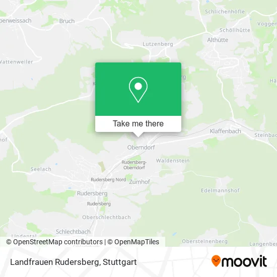 Карта Landfrauen Rudersberg