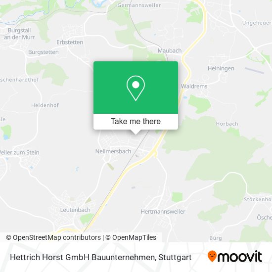 Карта Hettrich Horst GmbH Bauunternehmen