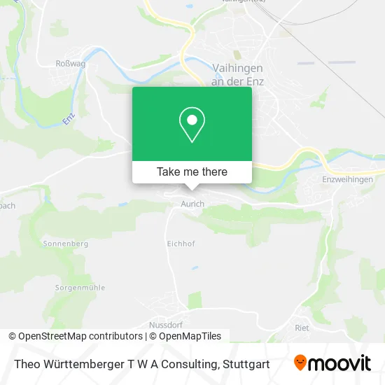 Карта Theo Württemberger T W A Consulting