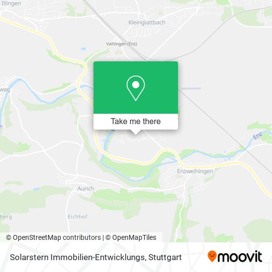 Solarstern Immobilien-Entwicklungs map