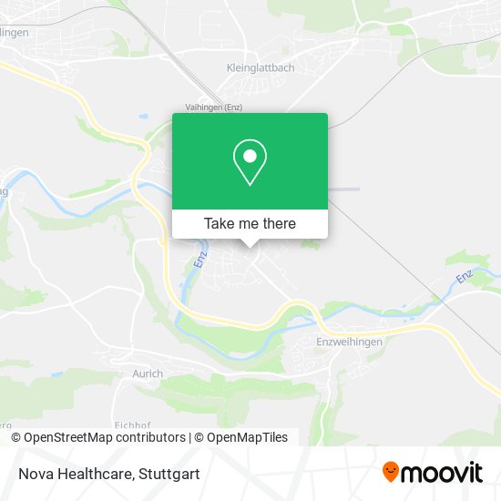 Nova Healthcare map