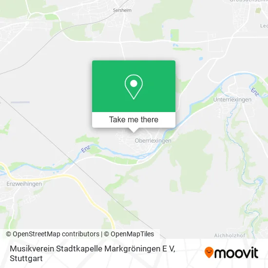 Карта Musikverein Stadtkapelle Markgröningen E V
