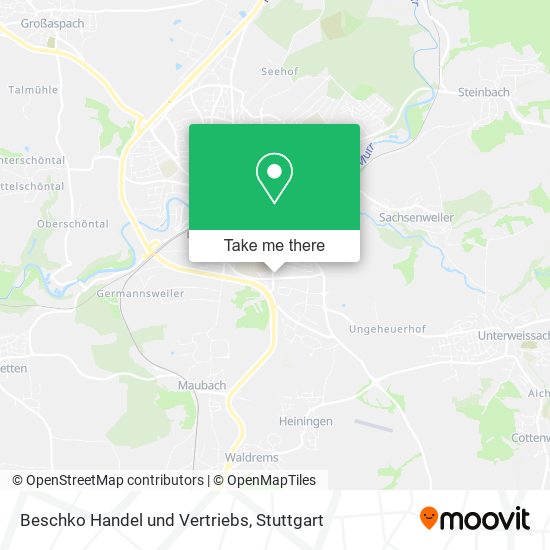 Beschko Handel und Vertriebs map