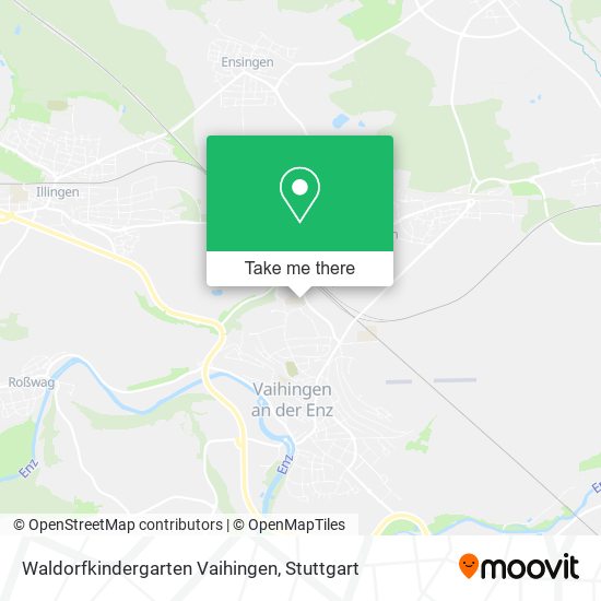 Карта Waldorfkindergarten Vaihingen