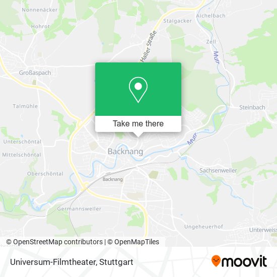 Universum-Filmtheater map