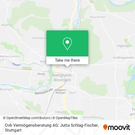 Ovb Vermögensberatung AG: Jutta Schlag-Fischer map