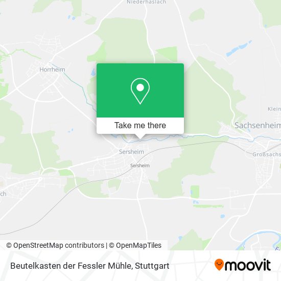 Beutelkasten der Fessler Mühle map