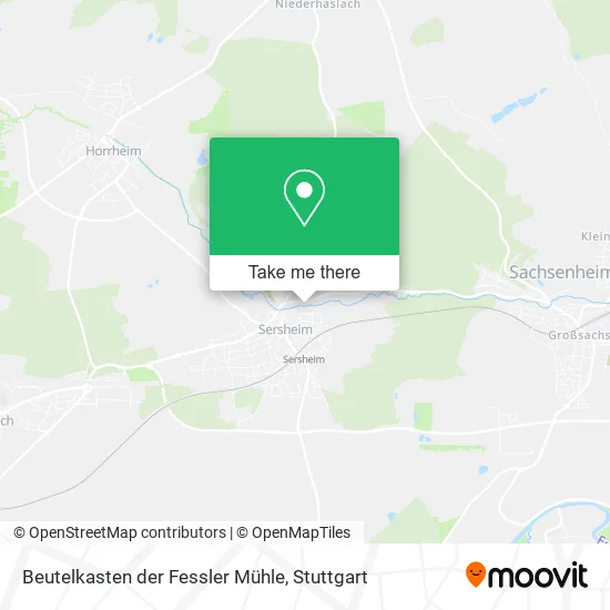 Карта Beutelkasten der Fessler Mühle