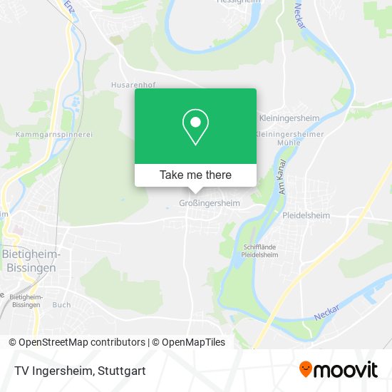 TV Ingersheim map