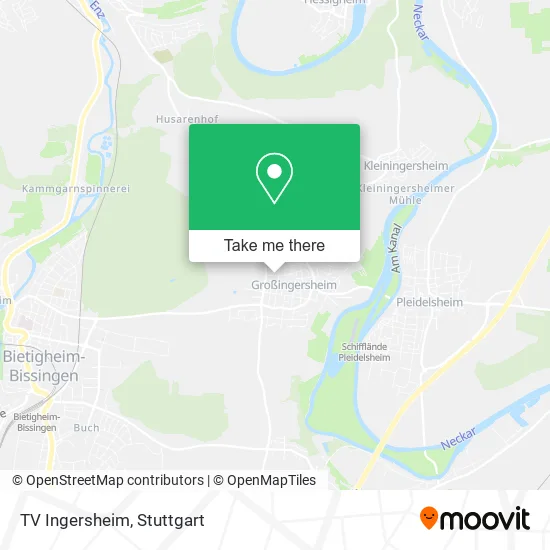 Карта TV Ingersheim