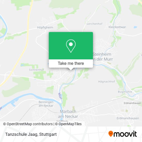Карта Tanzschule Jaag