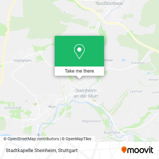 Stadtkapelle Steinheim map