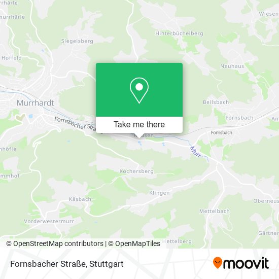 Fornsbacher Straße map