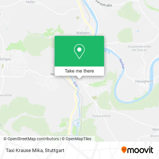Карта Taxi Krause Mika