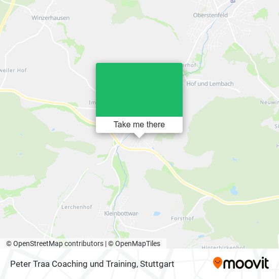 Карта Peter Traa Coaching und Training