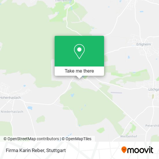 Firma Karin Reber map