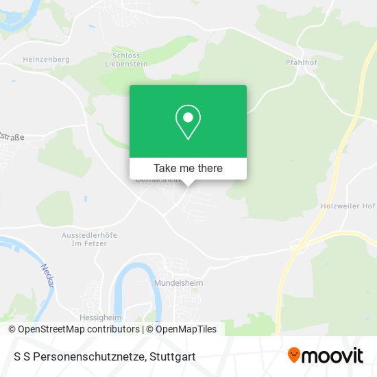 S S Personenschutznetze map