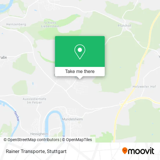 Карта Rainer Transporte