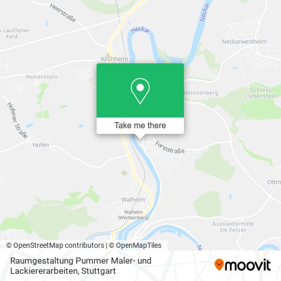 Карта Raumgestaltung Pummer Maler- und Lackiererarbeiten