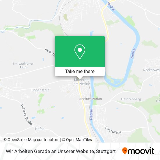 Wir Arbeiten Gerade an Unserer Website map