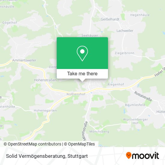 Solid Vermögensberatung map