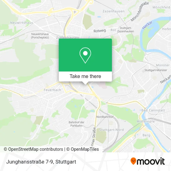 Карта Junghansstraße 7-9