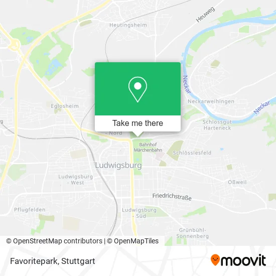 Favoritepark map