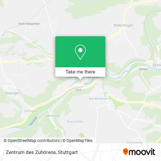 Zentrum des Zuhörens map