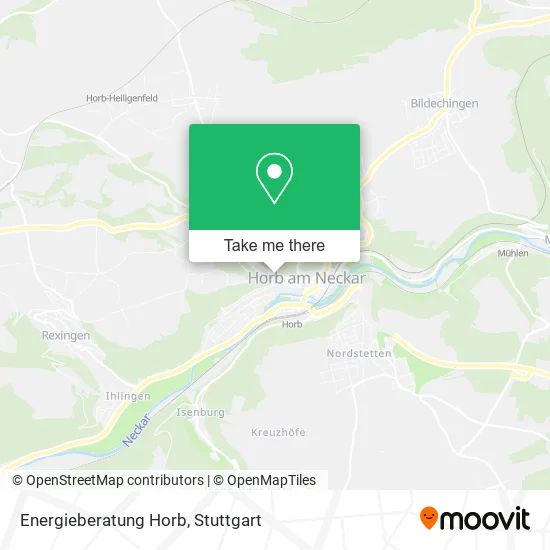 Карта Energieberatung Horb