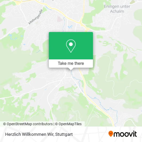 Карта Herzlich Willkommen Wir