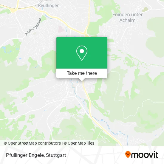 Карта Pfullinger Engele