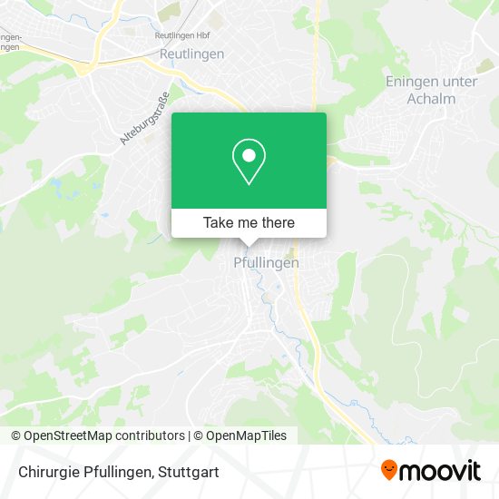 Chirurgie Pfullingen map