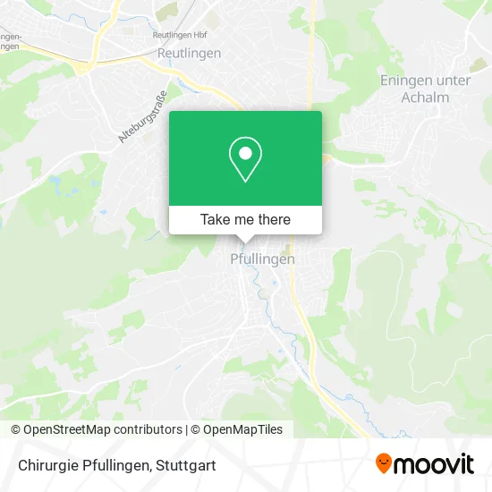Карта Chirurgie Pfullingen