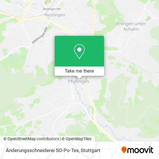 Änderungsschneiderei SO-Po-Tex map