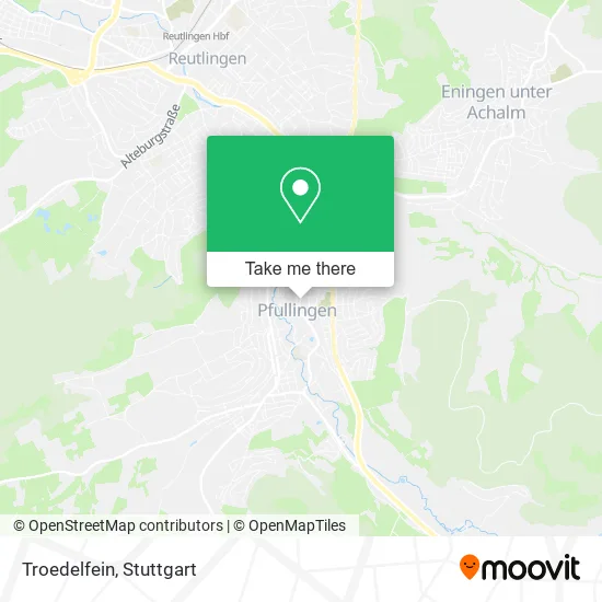 Карта Troedelfein