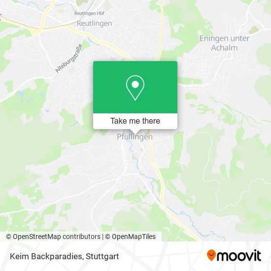 Карта Keim Backparadies