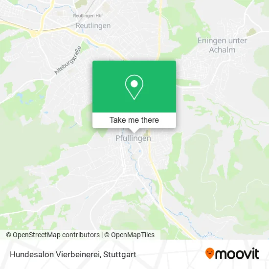 Карта Hundesalon Vierbeinerei