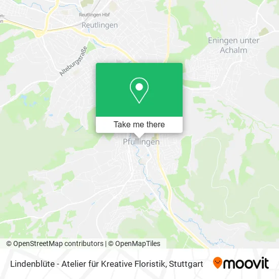 Карта Lindenblüte - Atelier für Kreative Floristik