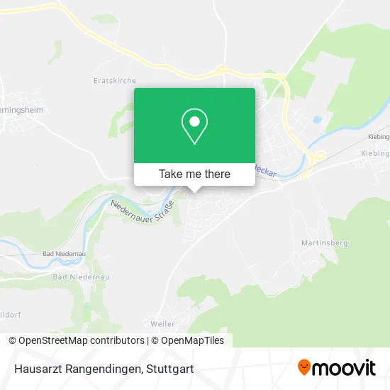 Карта Hausarzt Rangendingen