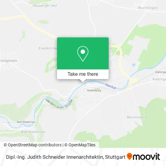 Карта Dipl.-Ing. Judith Schneider Innenarchitektin