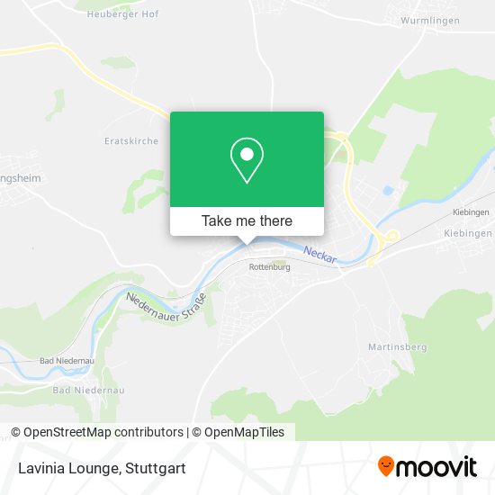 Lavinia Lounge map